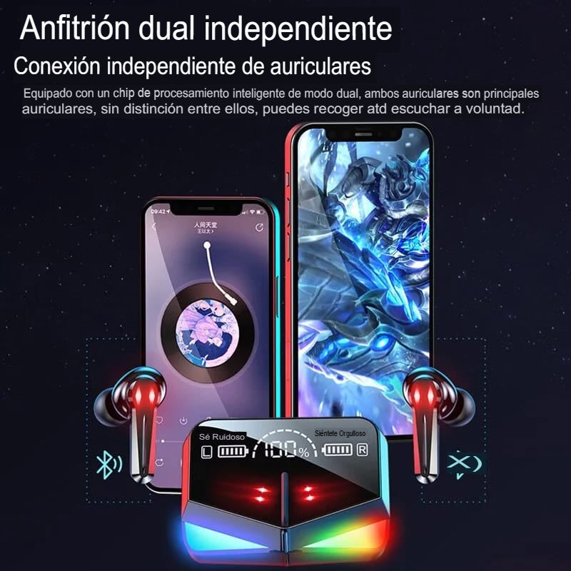 Audífonos Inalámbricos Gaming M28